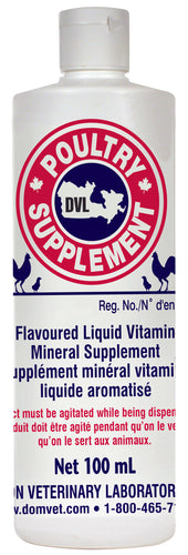 POULTRY LIQUID SUPPLEMENT 100L Poultry Supply supplement for broilers