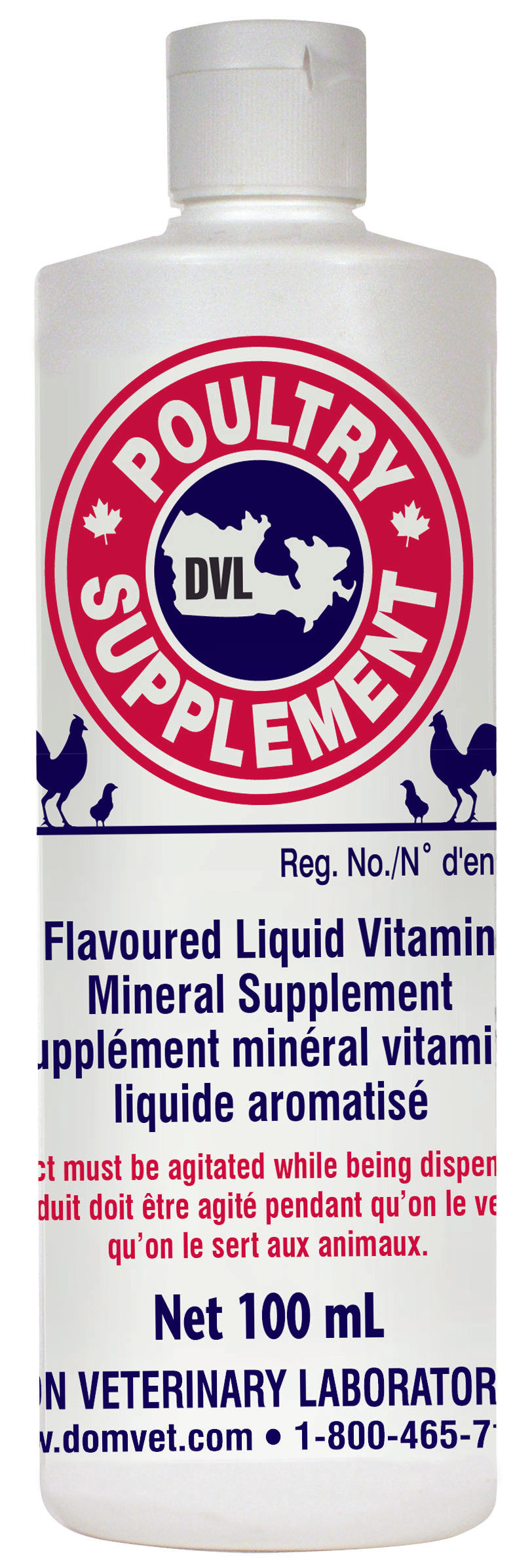 POULTRY LIQUID SUPPLEMENT 100L Poultry Supply supplement for broilers