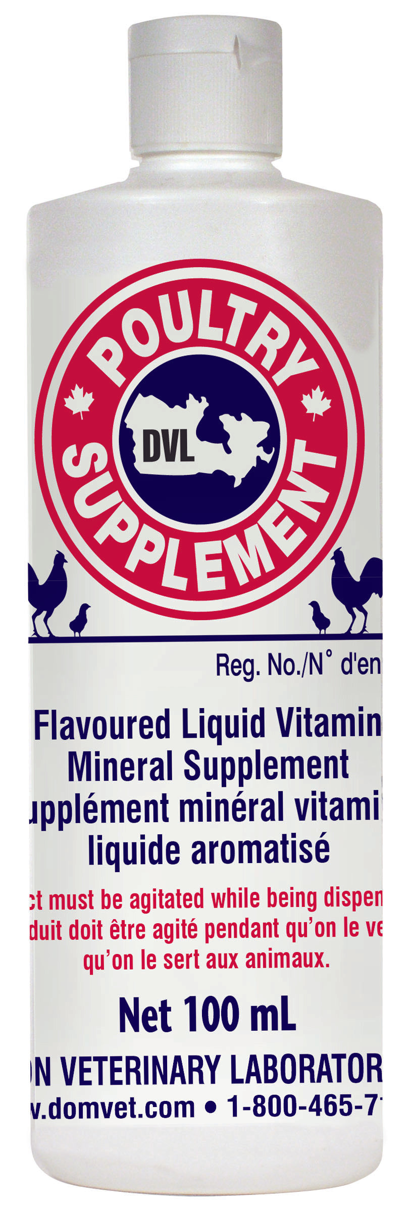 POULTRY LIQUID SUPPLEMENT 100ML Poultry Supply supplement for broilers