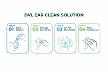 DVL Ear Clean Solution for Dogs & Cats | Veterinary Ear Cleaner
