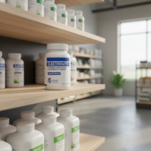 Electrovite livestock multivitamin and electrolyte powder 300g jar by Dominion Veterinary Laboratories on a clean white background.