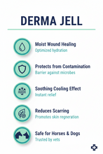 Derma Jell | Veterinary Hydrogel Wound Care for Horses & Dogs