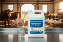 Sulfamethazine 25% Solution 4L – Product Banner
