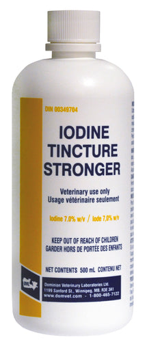 IODINE TINCTURE 7% antiseptic for topical use. May be used as a pre- and post-operative dressing.