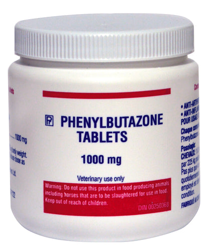 Phenylbutazone Tabs 50's Horse Supply anti-arthritic, anti-inflammatory. RX