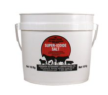 SUPER IODIDE SALT feed supplement for iodine deficiencies, an expectorant,
