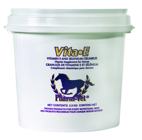 VIT-E W/SEL.CRUMBLES Horse feed is formulated to provide supplemental Vitamin E and Selenium.